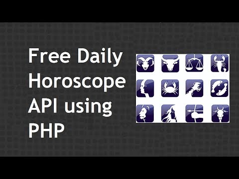 Complete guide to Free Daily Horoscope API using PHP