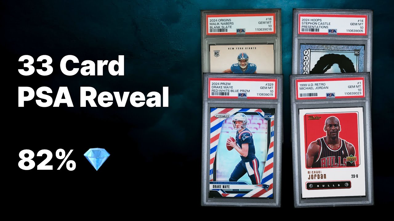 33 Card Bulk Order, 82% 💎 |  PSA Reveal