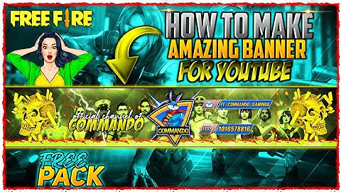 How to make amazing youtube banner 🎯 || free fire youtube channel art tutorial 🔥 || pscc & pixelab ⚡