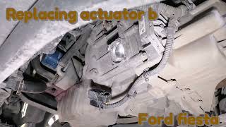 Transmission Problem, Walang Reverse,Ford Fiesta A/T, actuator B replacement and clear codes