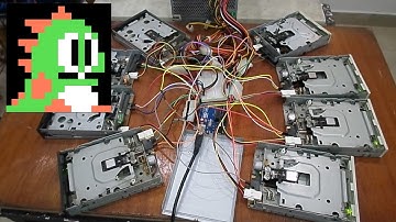 Bubble Bobble Theme on floppy drives
