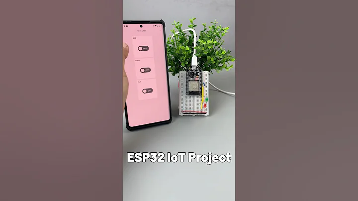 ESP32 IoT Project- Simplest! #esp32 #iot #arduino