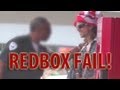 Redbox Movie Beggar at 7/11