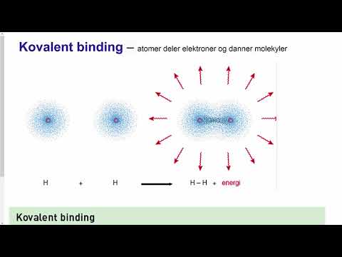 Video: Forskjellen Mellom Hydrogenbinding Og Kovalent Binding