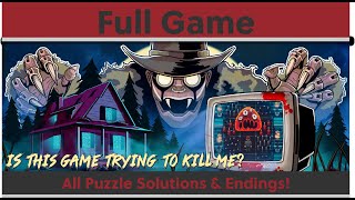 Full Game Walkthrough - All Puzzle Solutions and Endings - Is This Game Trying to Kill Me? PS5