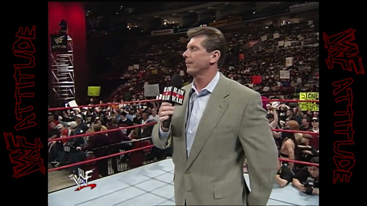 Vince McMahon accepts Stone Cold's challenge | WWF RAW (1998