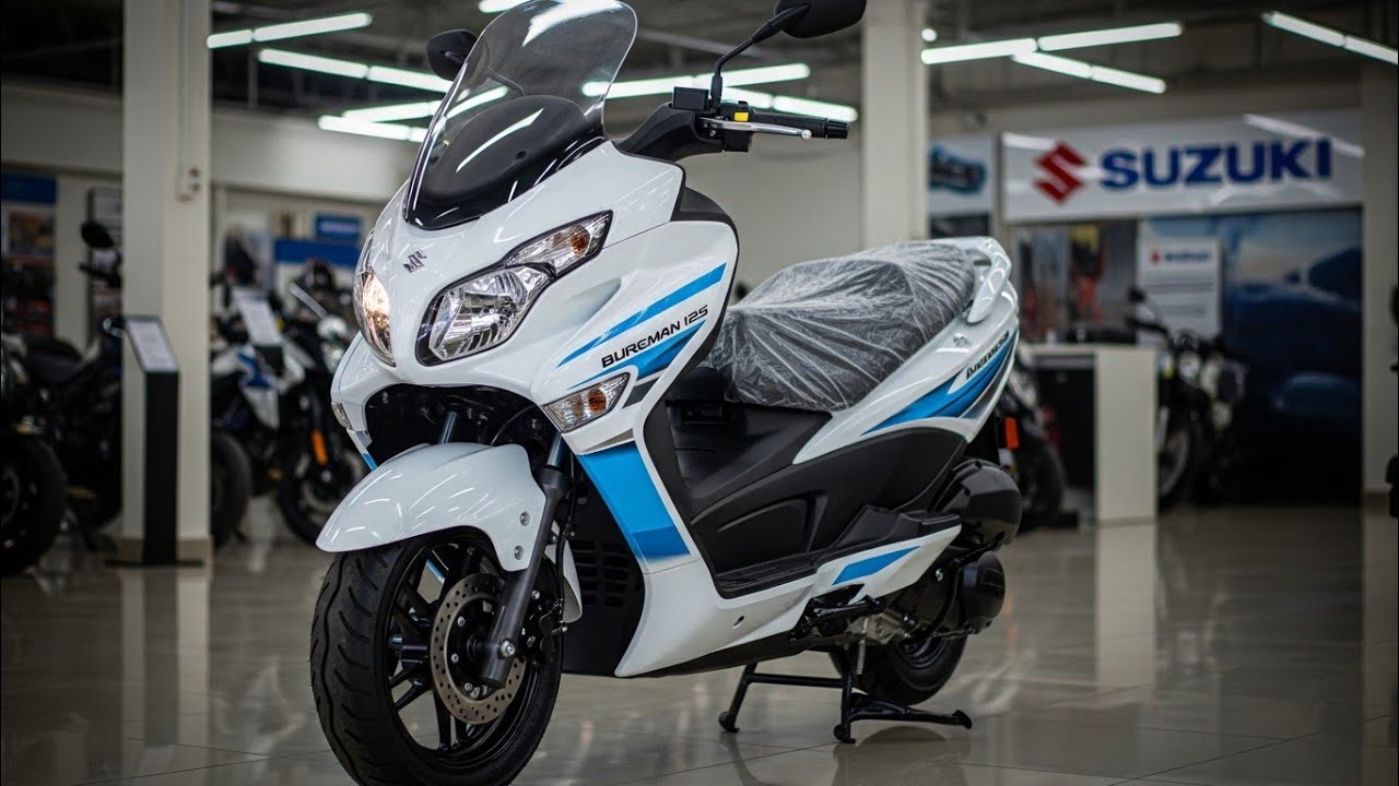 NEW 2026 Suzuki Burgman 125 😱 Maxi Scooter Ka King Wapas! Mileage + Luxury Shock!