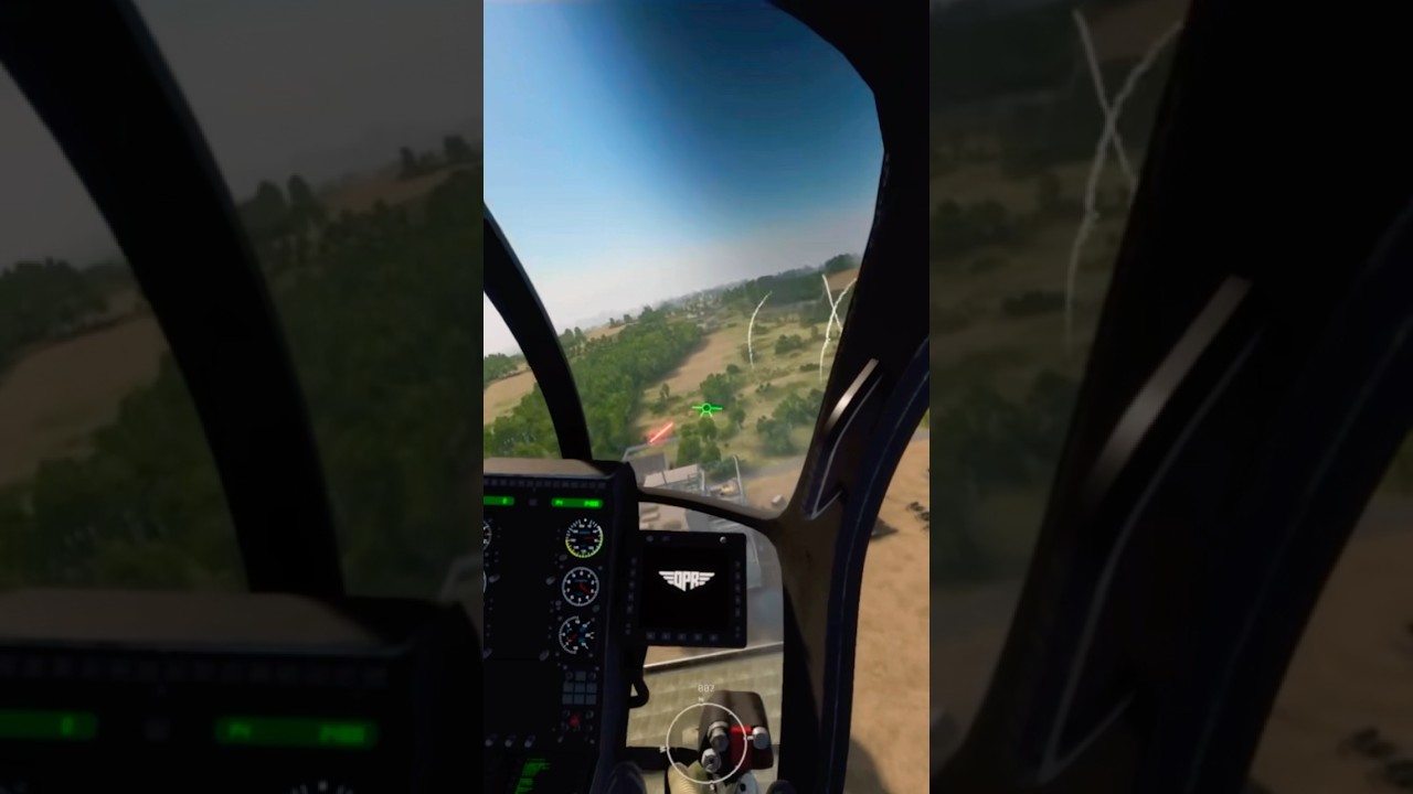 Attack Helicopter Gun Run! 