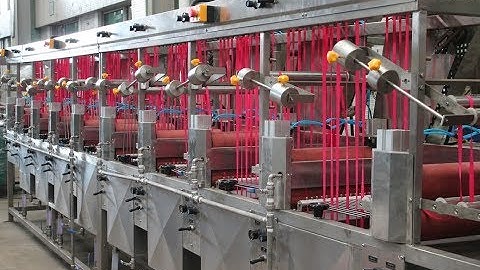 200mm Polyester Tapes Continuous Dyeing and Finishing Machine