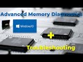 Windows 10/11: Advanced memory diagnostics and troubleshooting