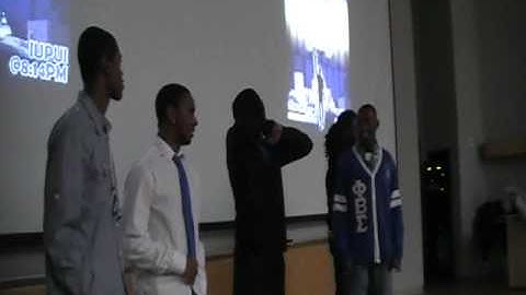Phi Beta Sigma Fraternity, Inc. AEA Chapter Fall 2010 Probate Show