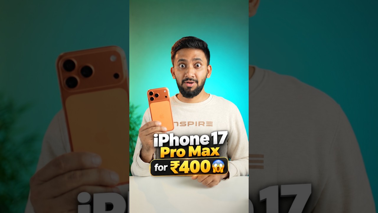Verum ₹400 ku Apple iPhone 17 Pro Max a😱 Puthusa iruku😂