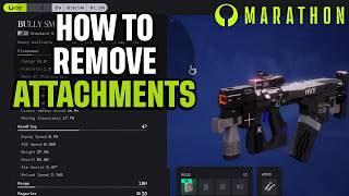 Marathon How To Remove Attachments Quick Guide
