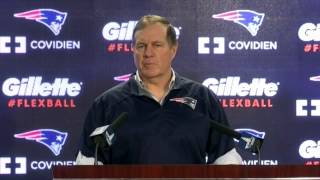 Gotta Hear It: Belichick accentuates his point during Deflate-gate conference