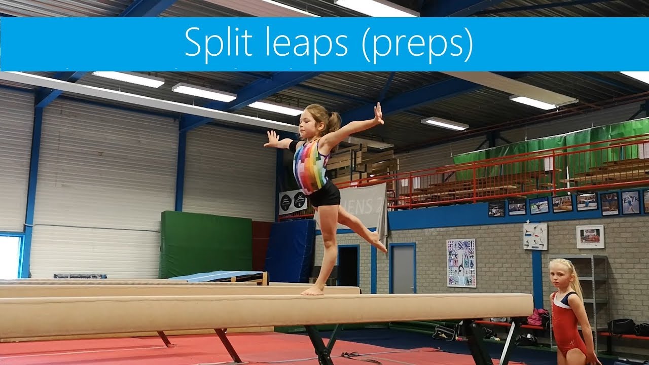 Beam » Split leaps (Basics, Strengthening & Drills) YouTube