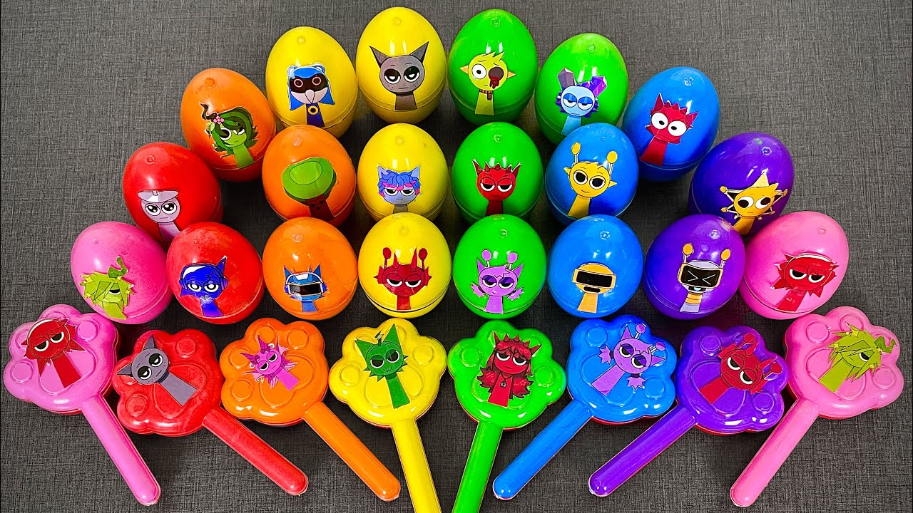 🌈 Searching Incredibox Sprunki Slime ASMR | Oren, Gray, Pinki Clay Slime Compilation