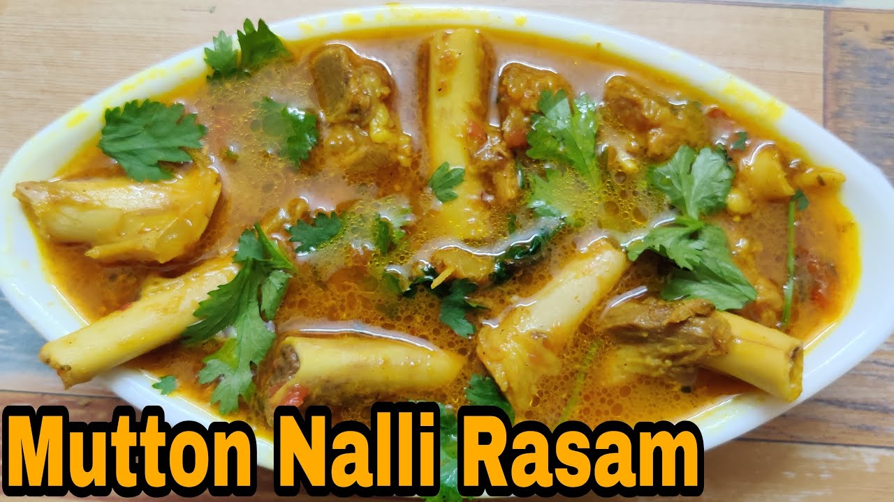 Mutton Nalli Rasam | Cook with Comali Baba Baskar | Mutton Elumbu Rasam ...