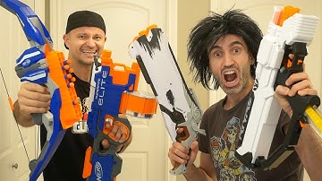 NERF RIVAL vs NERF ELITE! Which is BETTER?