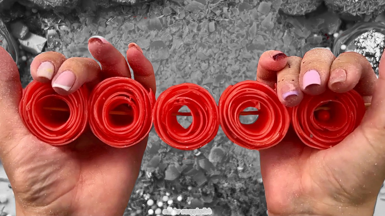 ASMR CRUSHING SOAP ON STICK