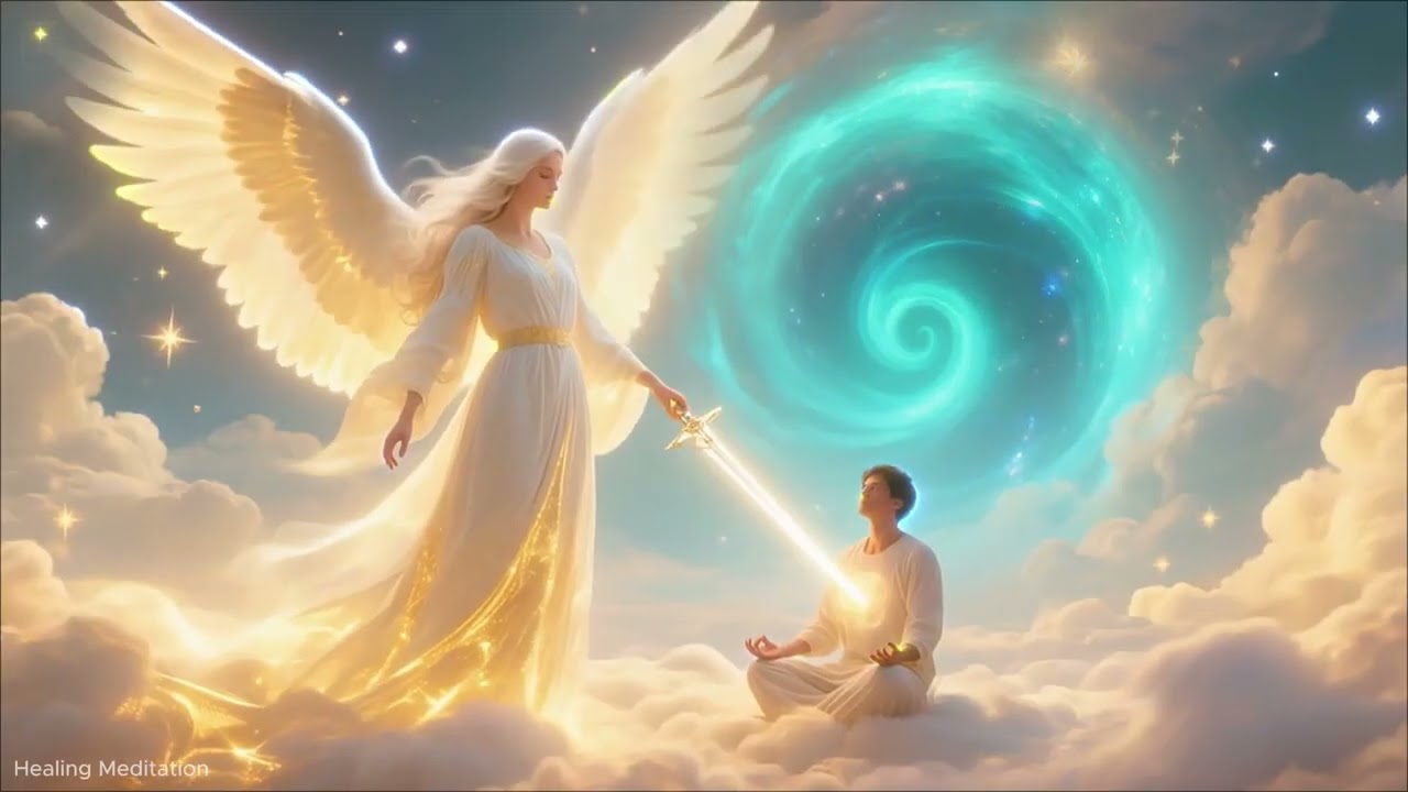 999Hz Archangel Healing Music🌿Archangel Clearing All Dark Energy