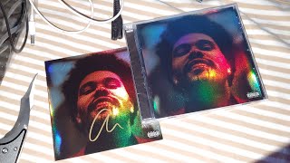 The Weeknd - After Hours (SIGNED) Holographic CD Unboxing