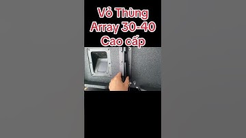 Mẫu vỏ array 30-40 chất lượng - sơn nhựa - chốt tự động ! Call 0833…633…77.7.