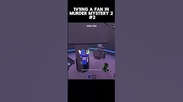 1v1ing a fan in MM2 part 2