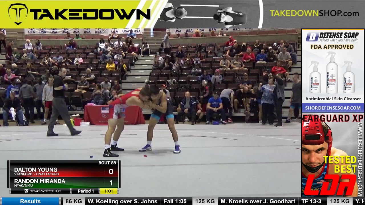 GR 59 Dalton Young Stanford - Unattached Vs Randon Miranda NYAC-NMU