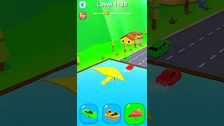 Shape-shifting Lv-1186 Funny Race Gameplay new hyper casual games #shapeshifting #gameplay #shorts screenshot 4
