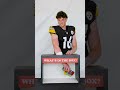 Germie & Drew guess "what's in the box?" at the @nflpa Rookie Premiere