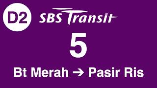 SBS Transit Trunk 5 Direction 2 Hyperlapse