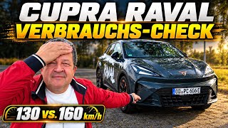 Cupra Raval Verbrauchs-Schock! 🚨 130 vs. 160 km/h – Das kostet Nerven!