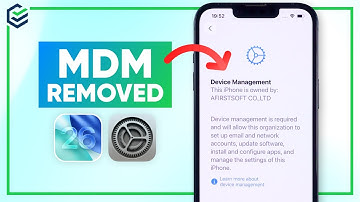 iOS 26 Remote Management Bypass Guide | Remove MDM Lock iPhone/iPad