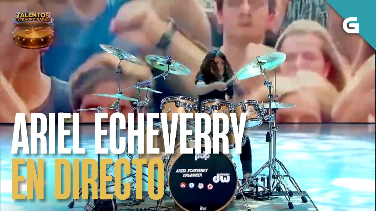 🥁 ARIEL ECHEVERRY NO PROGRAMA 2 | TALENTOS EXTRAORDINARIOS
