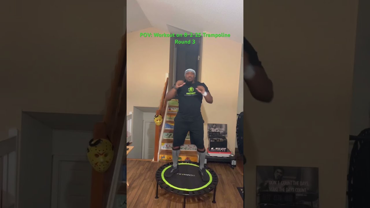 POV Workout On 8 2 25 Trampoline Round 3 Shorts Pov Viralshorts Youtubeshorts Fyp