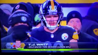 Pittsburgh Steelers TJ Watts history, & case for Defensive Player of the Year 2021-2022 (MNF spoof)