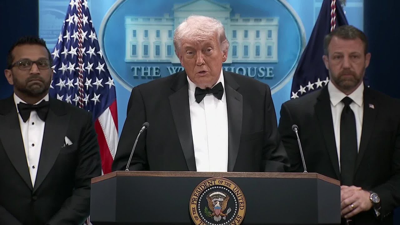 Trump Recounts Shooting Incident at Correspondents’ Dinner