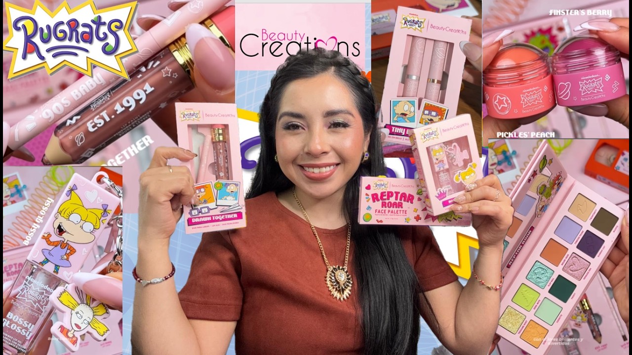 💛💛NUEVA COLECCION DE MAQUILLAJE DE LOS RUGRATS CON BEAUTY CEATIONS💛💛