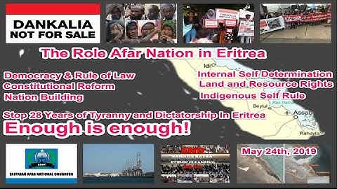 The Afar Nation in Eritrea Part one