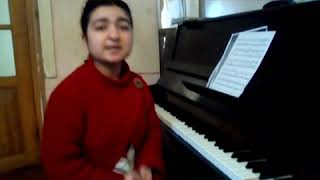 Fatimə İslam -  Evdə qal pianino çal😁👍