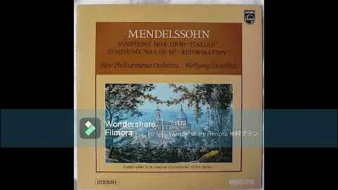[HQ] Felix Mendelssohn - Symphony No.4 "Italian" / Wolfgang Sawallisch & New Philharmonia Orchestra