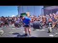 When the whole fitness event watches you lift