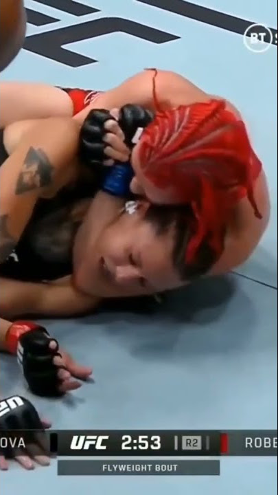 GILLIAN ROBERTSON CHOKED OUT MARIYA AGAPOVA! - UFC