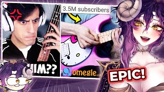 Reacting to Davie504 vs TheDooo (BASS vs GUITAR Epic Battle)