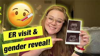 had to go to the ER + gender reveal!! | 12 WEEK PREGNANCY UPDATE