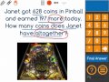 Janet's Coin Addition Problems