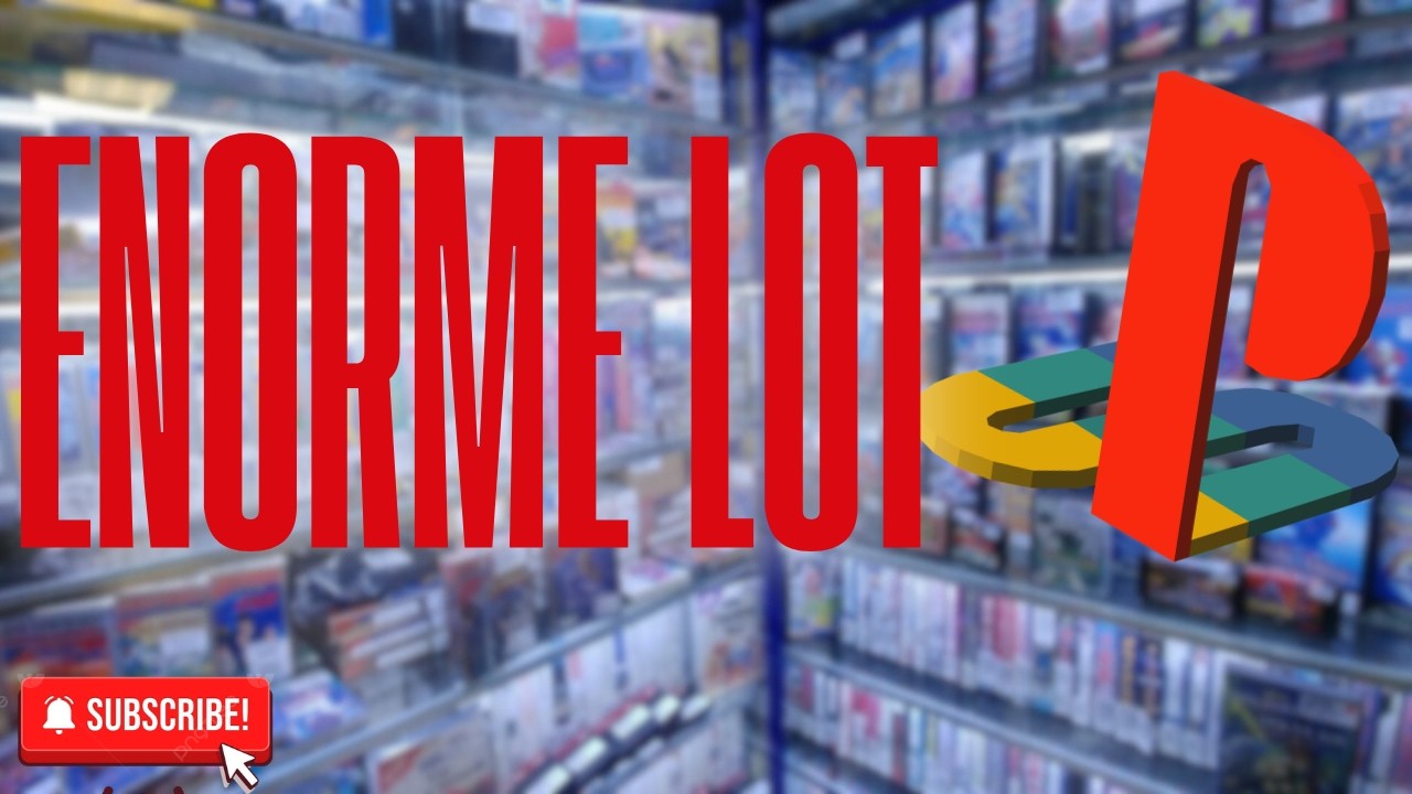 Lot PS1 à prix fou en magasin cash ! 🕹️