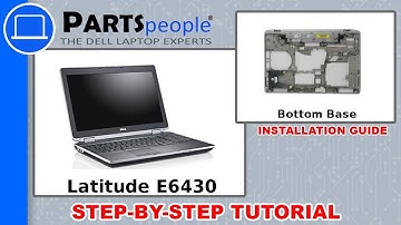 Dell Latitude E6430 (P25G001) Bottom Base How-To Video Tutorial