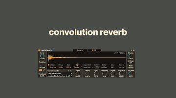 convolution reverb is the secret weapon of sound design