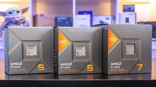 Amd 8000 Series Cpus - Full Range Tested 8500G, 8600G & 8700G 4K